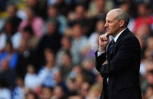 Steve Coppel overseeing Reading in the Premier League